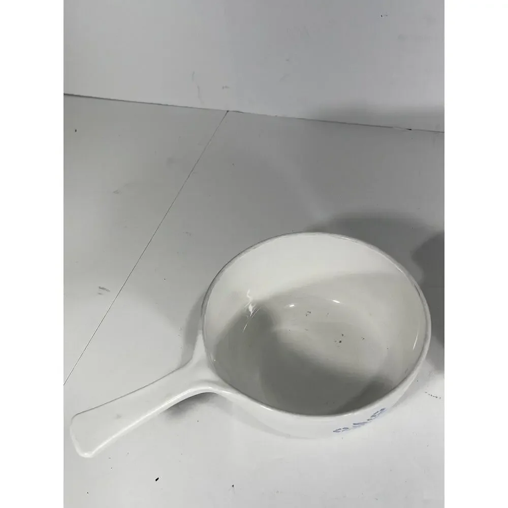 Lot Of 2 Corning Ware Blue Cornflower 1 1/2 Pint Sauce Pan + 1 3/4 Qt‎ Casserole